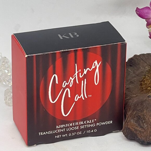 Kristofer Buckle Casting Call Translucent Loose Setting Powder - NIB + Bonus - Picture 6 of 8